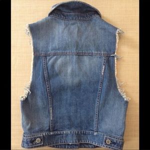 denim vest from American Eagle